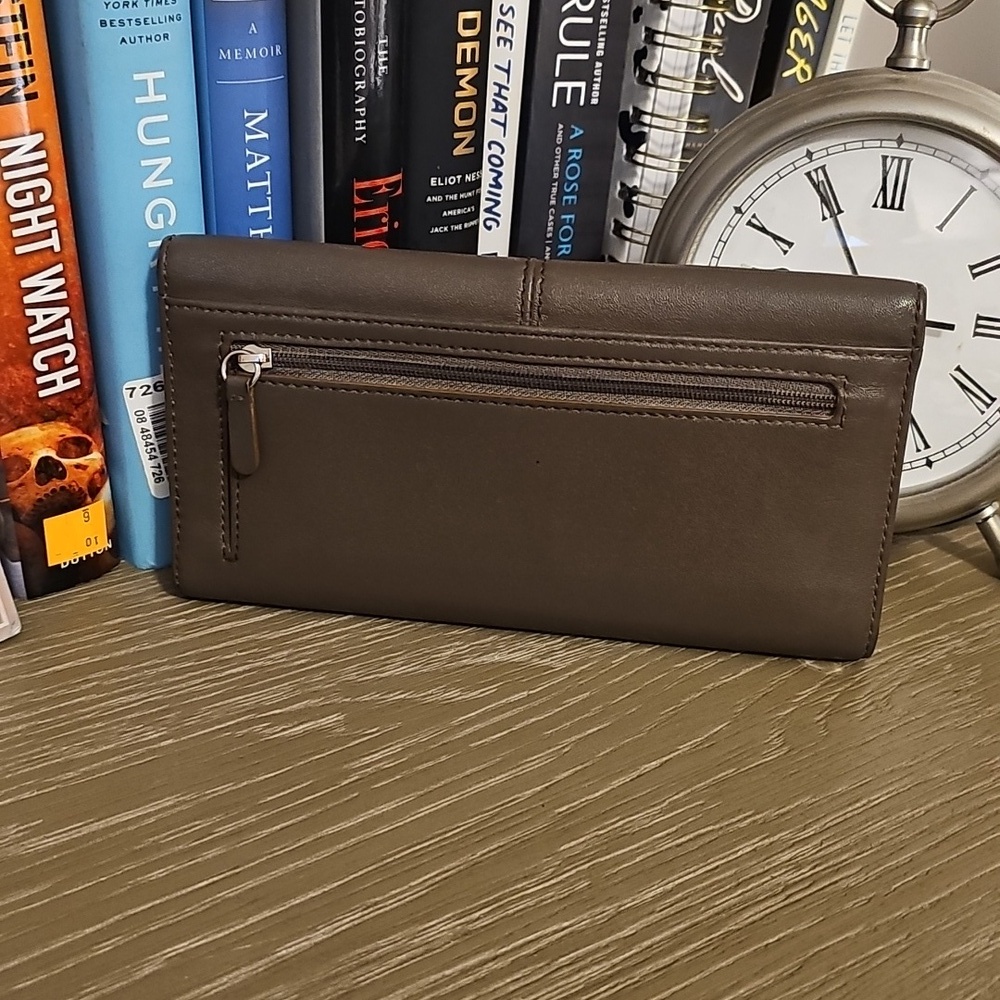 Coach ASHLEY TRI FOLD LONG WALLET - Picture 2 of 13